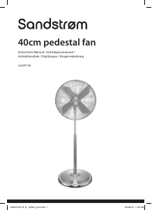 Manual Sandstrøm S40SPF19E Fan