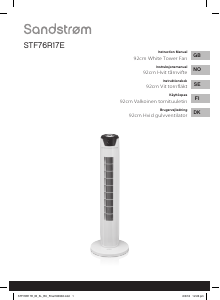 Bruksanvisning Sandstrøm STF76R17E Fläkt