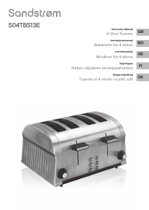 Manual Sandstrøm S04TBS13E Toaster