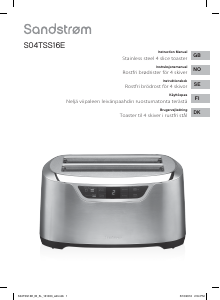 Manual Sandstrøm S04TSS16E Toaster