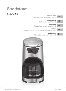 Manual Sandstrøm S12DC16E Coffee Machine