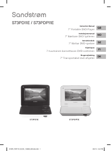 Brugsanvisning Sandstrøm S73PDP11E DVD afspiller