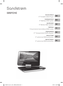 Bruksanvisning Sandstrøm S95PD11E DVD spelare