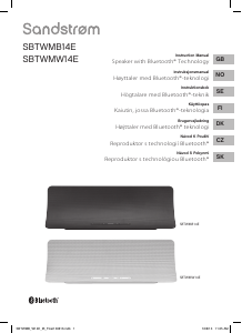 Manual Sandstrøm SBTWMW14E Speaker