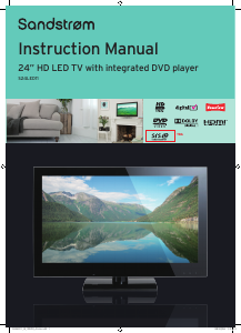 Manual Sandstrøm S24LED11 LED Television