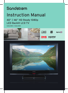 Manual Sandstrøm S40LDIB10 LED Television