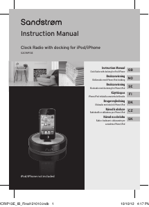 Manual Sandstrøm S2CRIP13E Speaker Dock