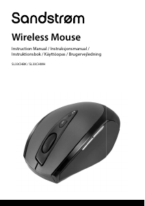 Manual Sandstrøm SL33CHWH Mouse