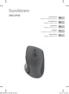 Manual Sandstrøm SMCURVE Mouse