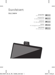 Manual Sandstrøm SSLCAM14 Webcam