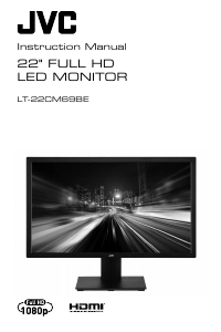 Manual JVC LT-22CM69BE LED Monitor