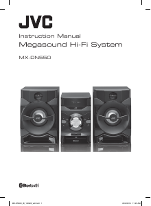 Manual JVC MX-DN550 Speaker