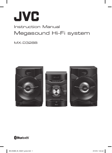 Manual JVC MX-D328B Speaker