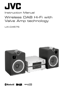 Handleiding JVC UX-D457S Stereoset