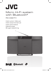 Handleiding JVC RD-D227H Stereoset