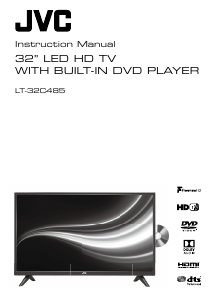 Handleiding JVC LT-32C485 LED televisie