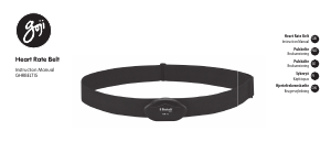 Manual Goji GHRBELT15 Heart Rate Monitor