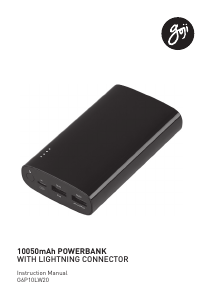 Manual Goji G6P10LW20 Portable Charger