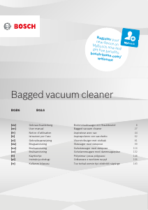 Manual Bosch BGL6FAM1 Vacuum Cleaner