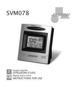 Manual Johnson SVM078 Weather Station