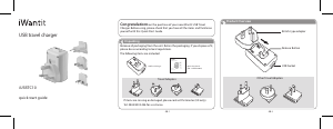 Manual iWantit iUSBTC10 Travel Adapter