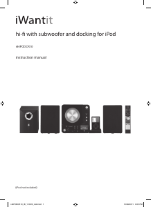 Handleiding iWantit i44PODCR10 Stereoset