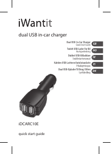 Manual iWantit iDCARC10E Car Charger