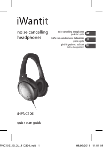 Manual iWantit iHPNC10E Headphone