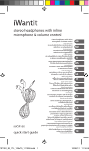 Handleiding iWantit iIVCIP10X Koptelefoon