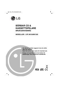 Bruksanvisning LG LPC-M130 Stereoanläggning