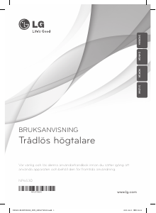 Bruksanvisning LG NP6530 Högtalare