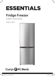 Manual Currys Essentials C50BS20 Fridge-Freezer