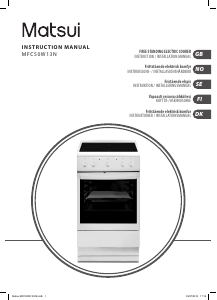 Manual Matsui MFC50W13N Range