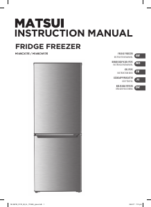 Manual Matsui M149CW17E Fridge-Freezer