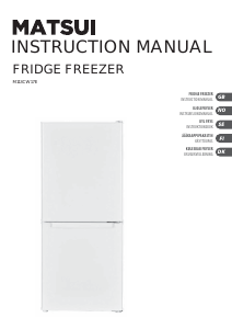 Manual Matsui M113CW17E Fridge-Freezer