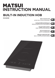 Bruksanvisning Matsui MDIHOB19E Kokeplate