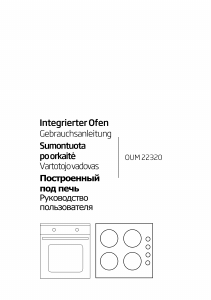 Bedienungsanleitung BEKO OUM 22320 X Backofen