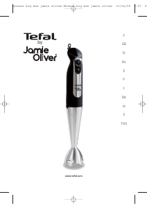 Manual Tefal HB500834 Jamie Oliver Hand Blender