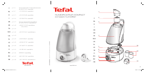 Priručnik Tefal BH3392J8 Baby Home Ovlaživač