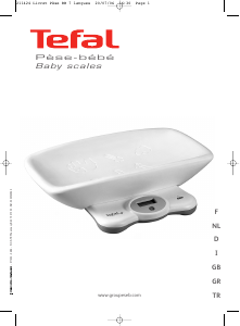 Manual Tefal BH4150L0 Baby Scale