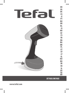 Посібник Tefal DT7000M0 Відпарювач для одягу