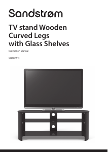 Használati útmutató Sandstrøm S1250CW15 TV-asztal