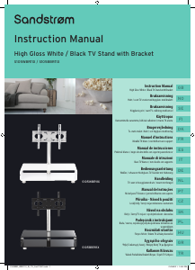 Manual Sandstrøm S105BBR11X Monitor Mount