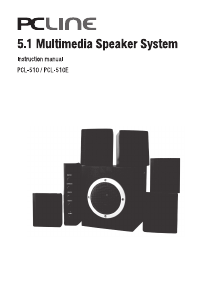 Manual PC Line PCL-510 Speaker