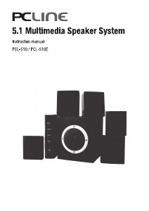Manual PC Line PCL-510E Speaker