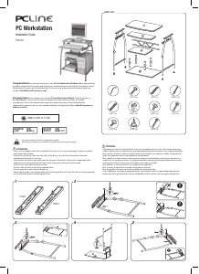 Manual PC Line Dakota Desk