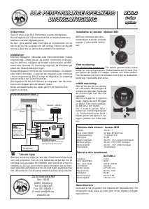 Manual DLS Performance MB6.2 Car Speaker