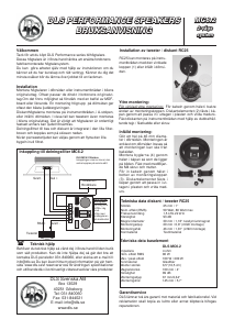 Manual DLS Performance MC6.2 Car Speaker