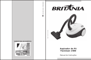 Manual Britania Faciclean 1480 Aspirador