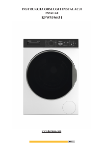 Manual Kernau KFWM 9643 I Washing Machine